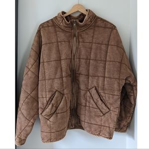 Free People Dolman Quilted Jacket